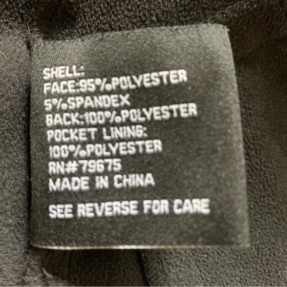 Miss Sixty  M60 Moto Jacket Diagonal Zip Black Stretch Size Small - Picture 13 of 16